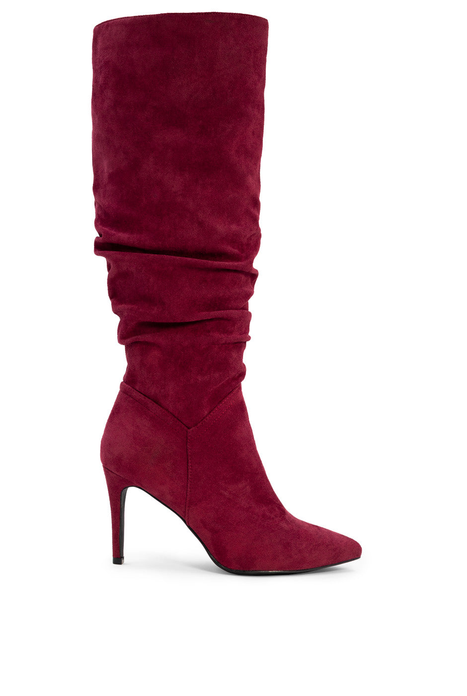 Bota Suede Burgundy