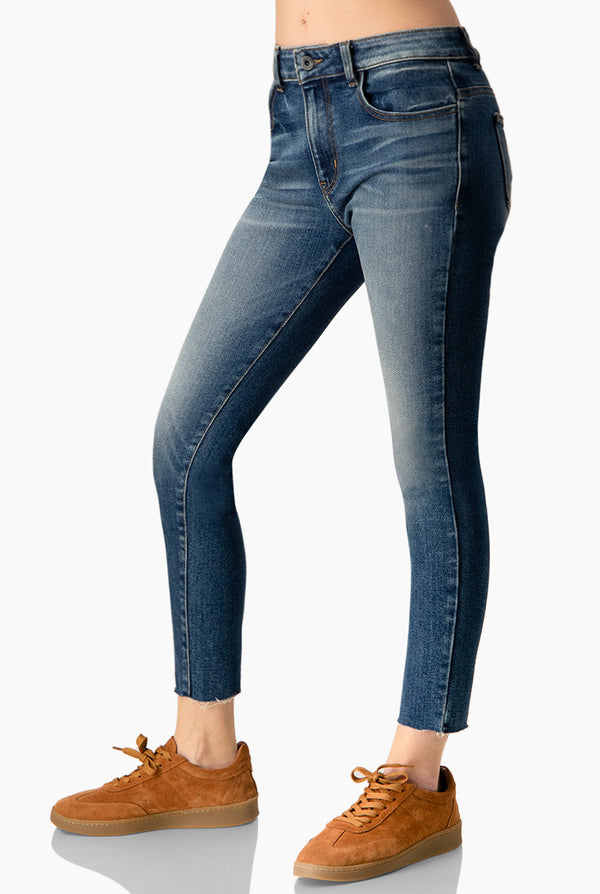 Jeans skinny azul