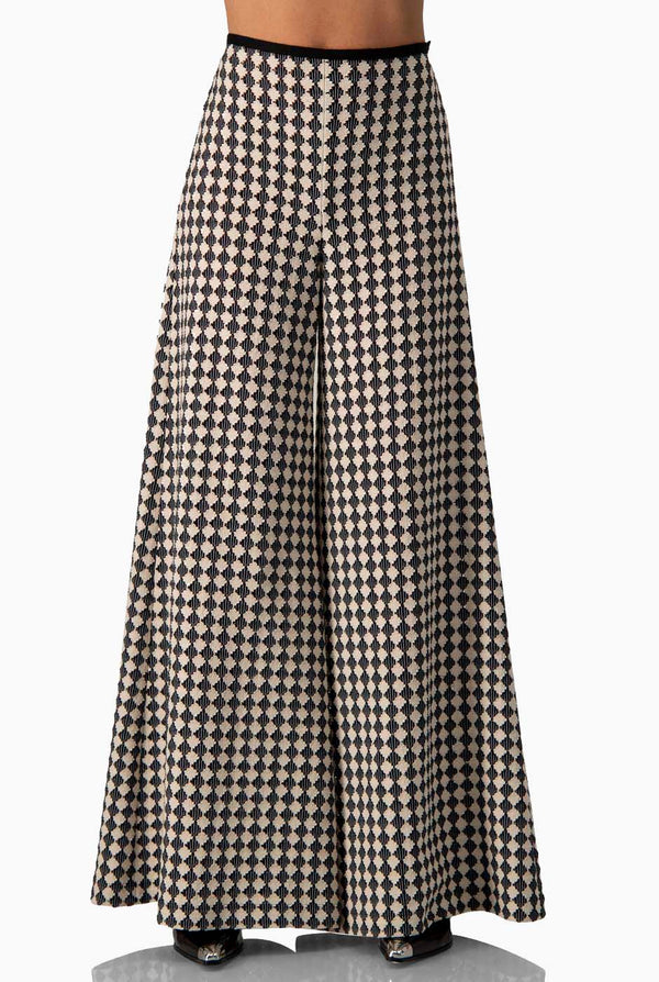 Pantalon tejido amplio