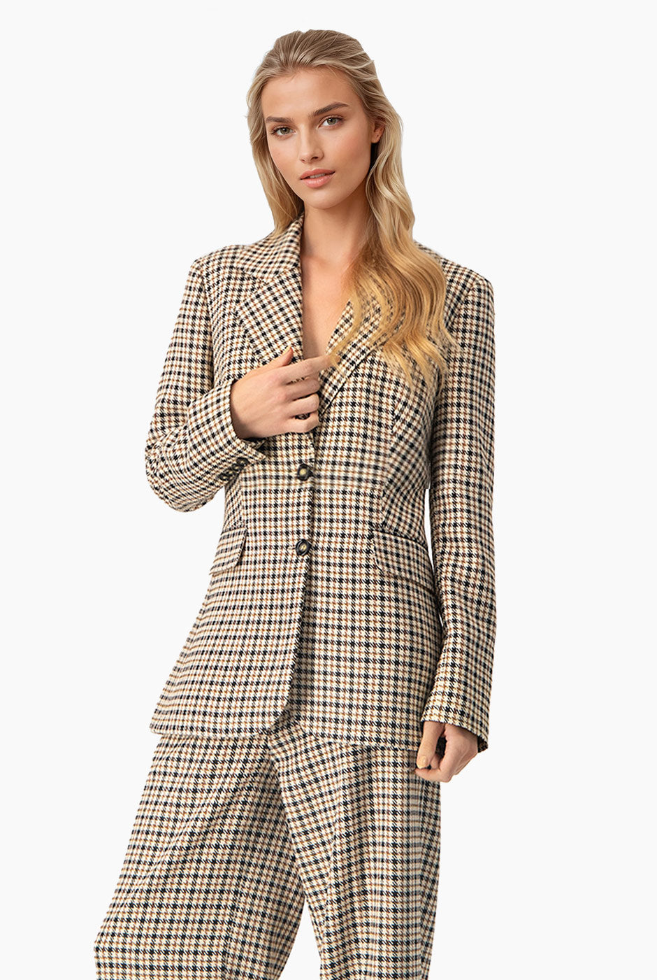 Saco sastreado de doble boton