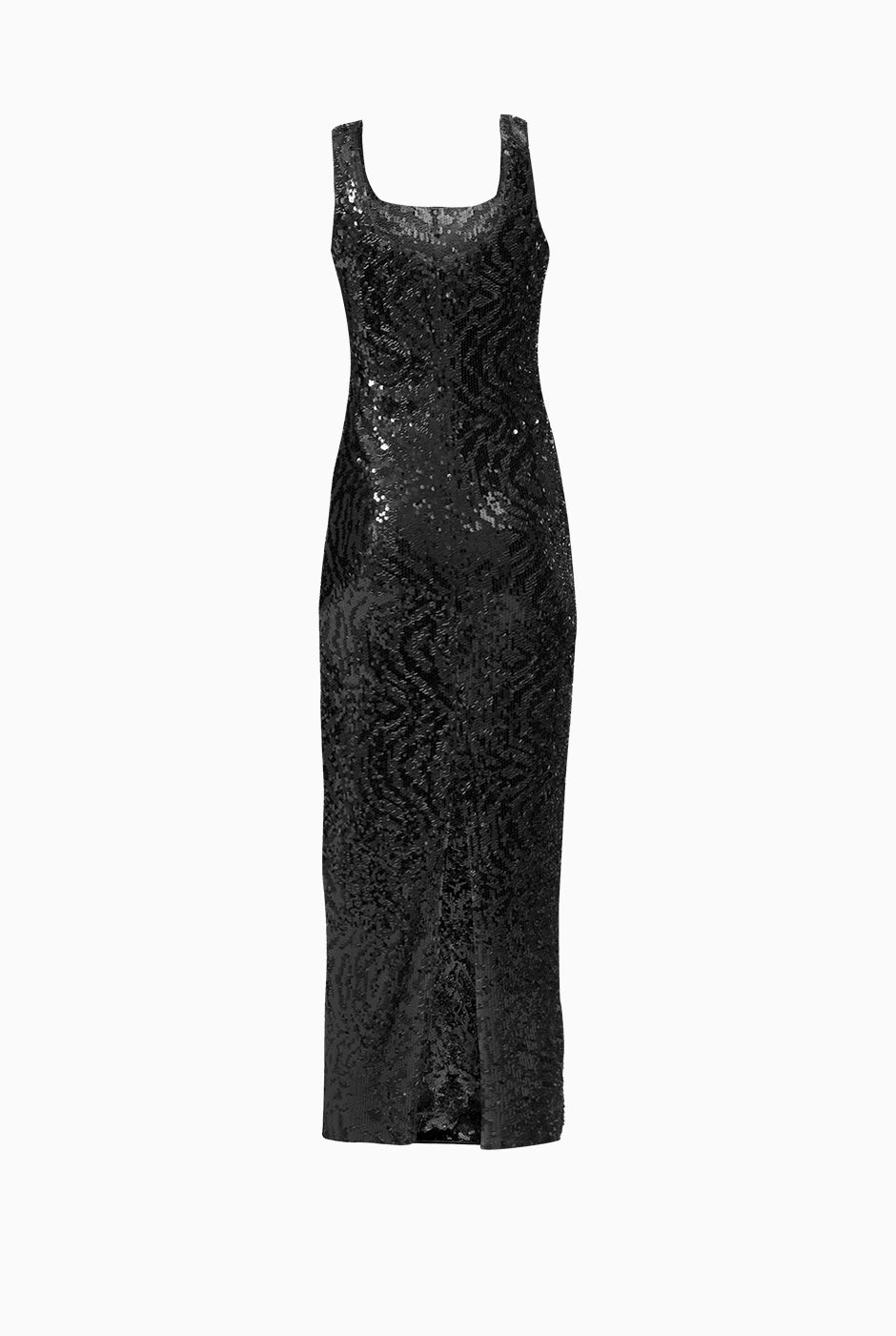 Vestido largo con abertura