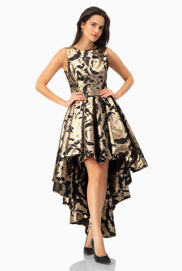 Vestido corto sin mangas