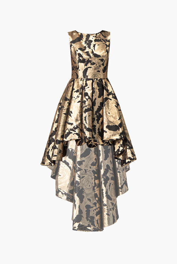 Vestido corto sin mangas