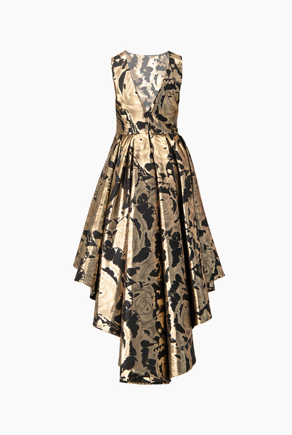 Vestido corto sin mangas