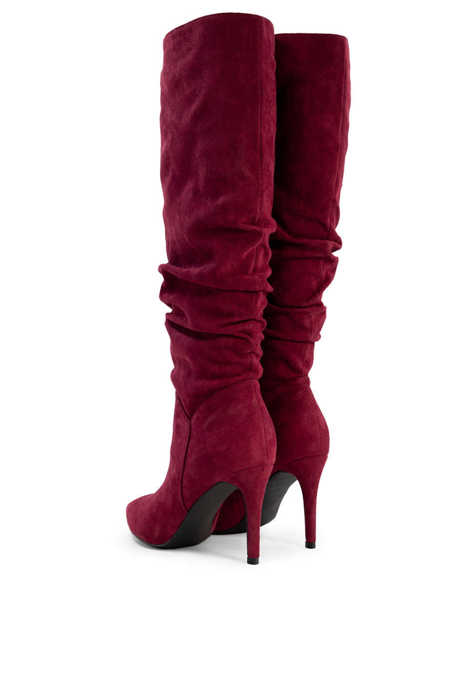 Bota Suede Burgundy