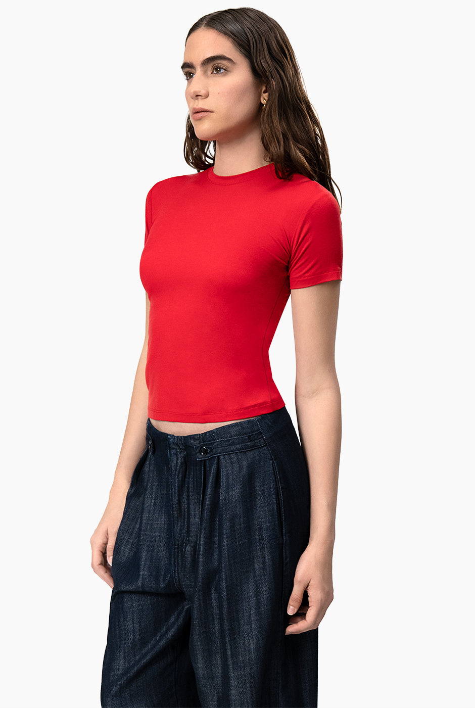 Playera basica casual de manga corta