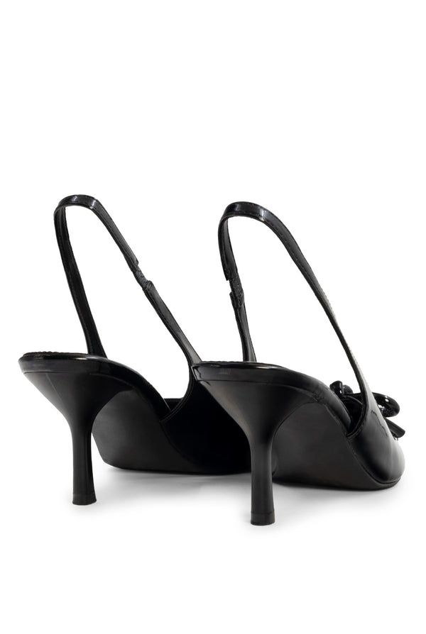 Zapatilla Charol Black