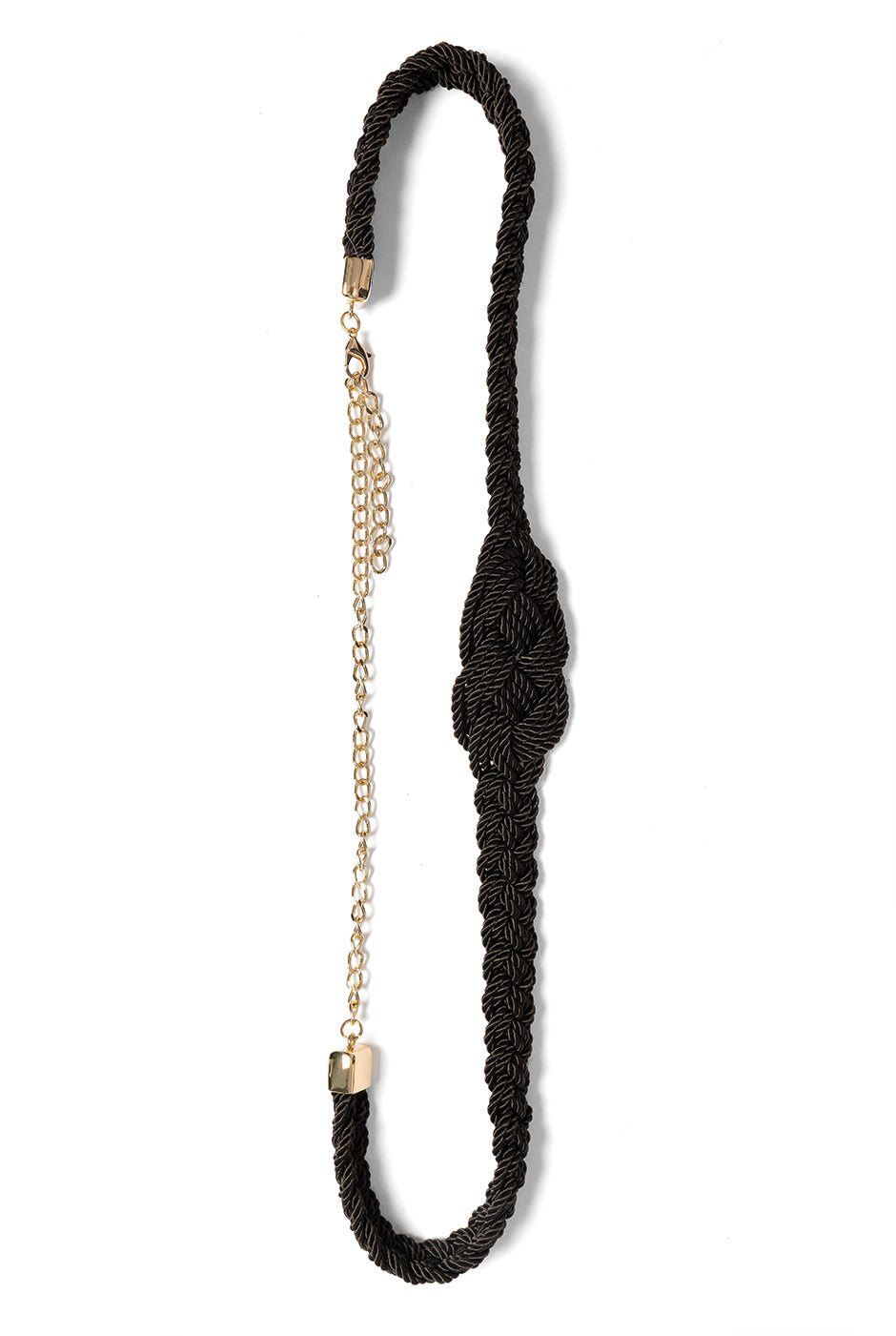 Cinturón Black Braided