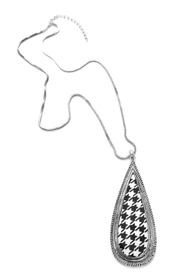 Collar Print Pata de Gallo