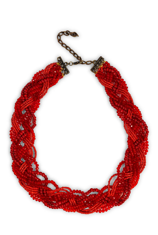Collar Chaquira Braided