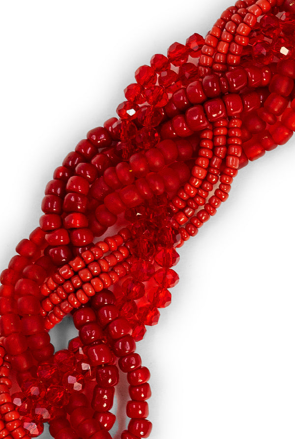 Collar Chaquira Braided