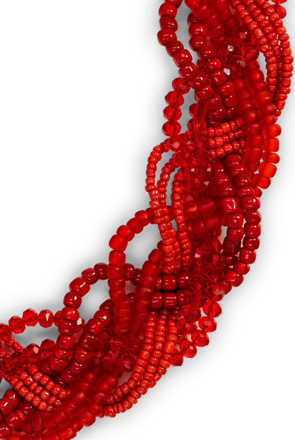 Collar Chaquira Braided