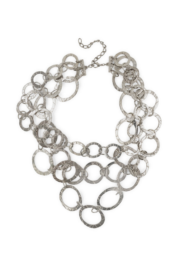 Collar Silvery Hoops