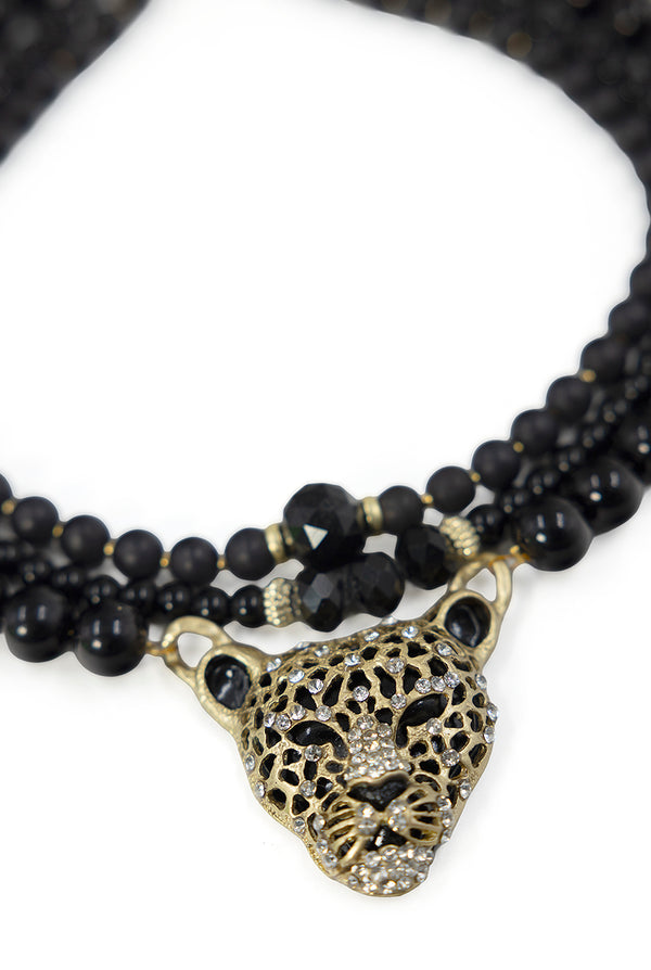 Collar Cheetah Charm