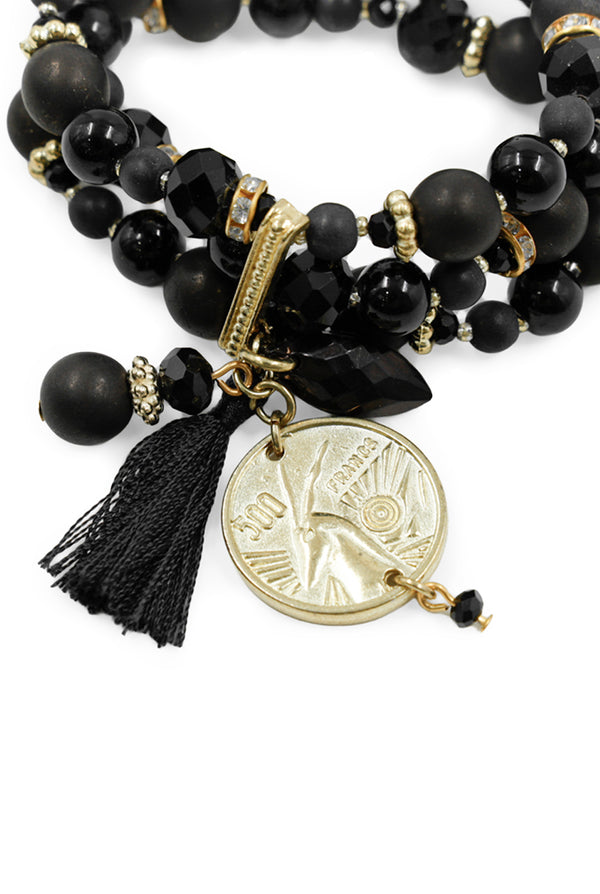 Brazalete Golden Black