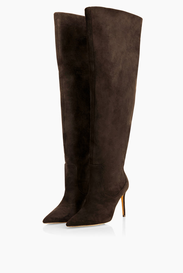 High-Boot Maxi Suede