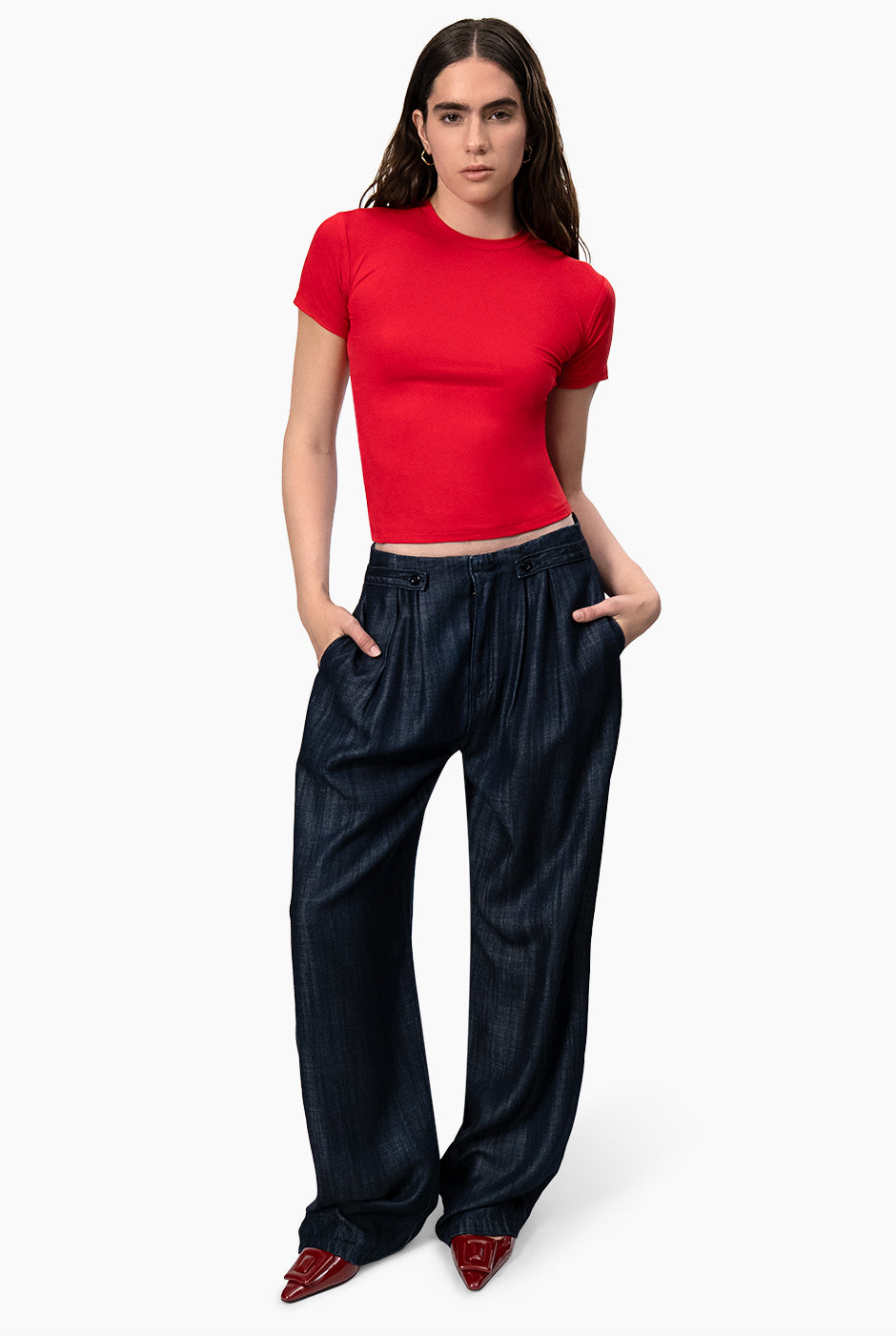 Playera basica casual de manga corta