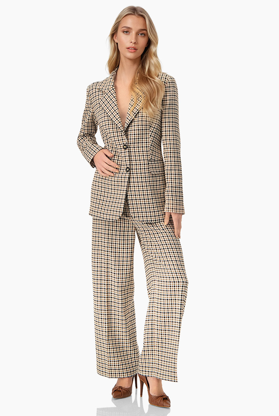 Saco sastreado de doble boton