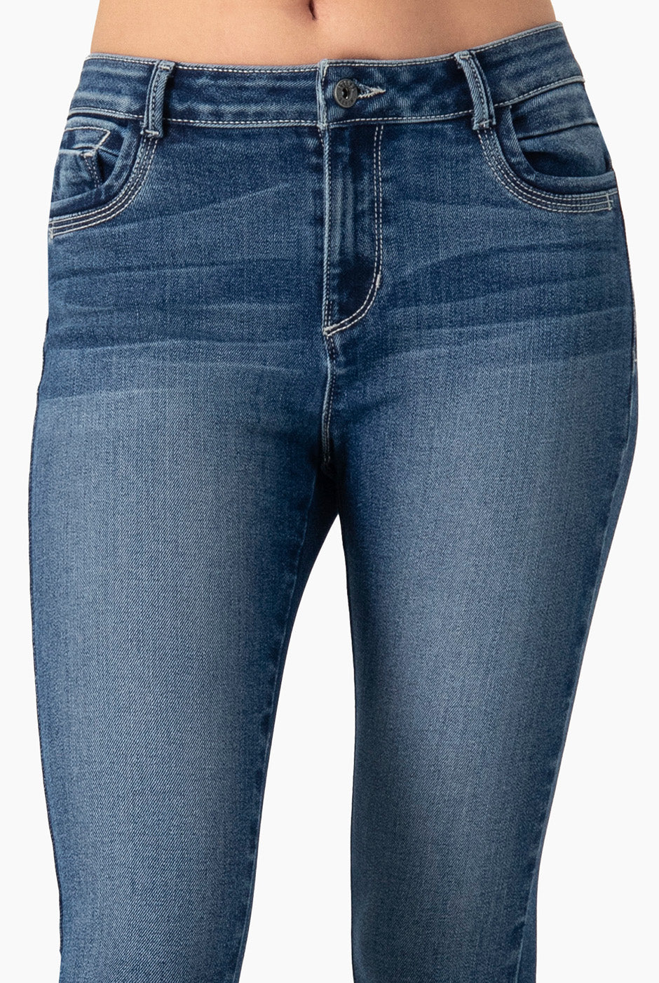 Jeans denim skinny azul