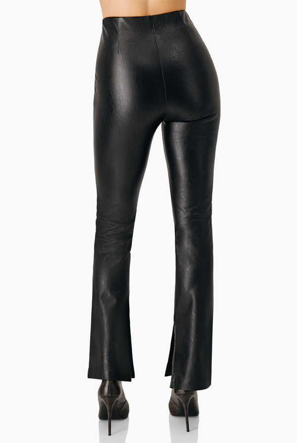 Pantalón PU High-Waist