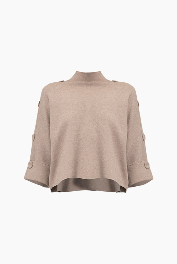 Pullover Oversized Buttons