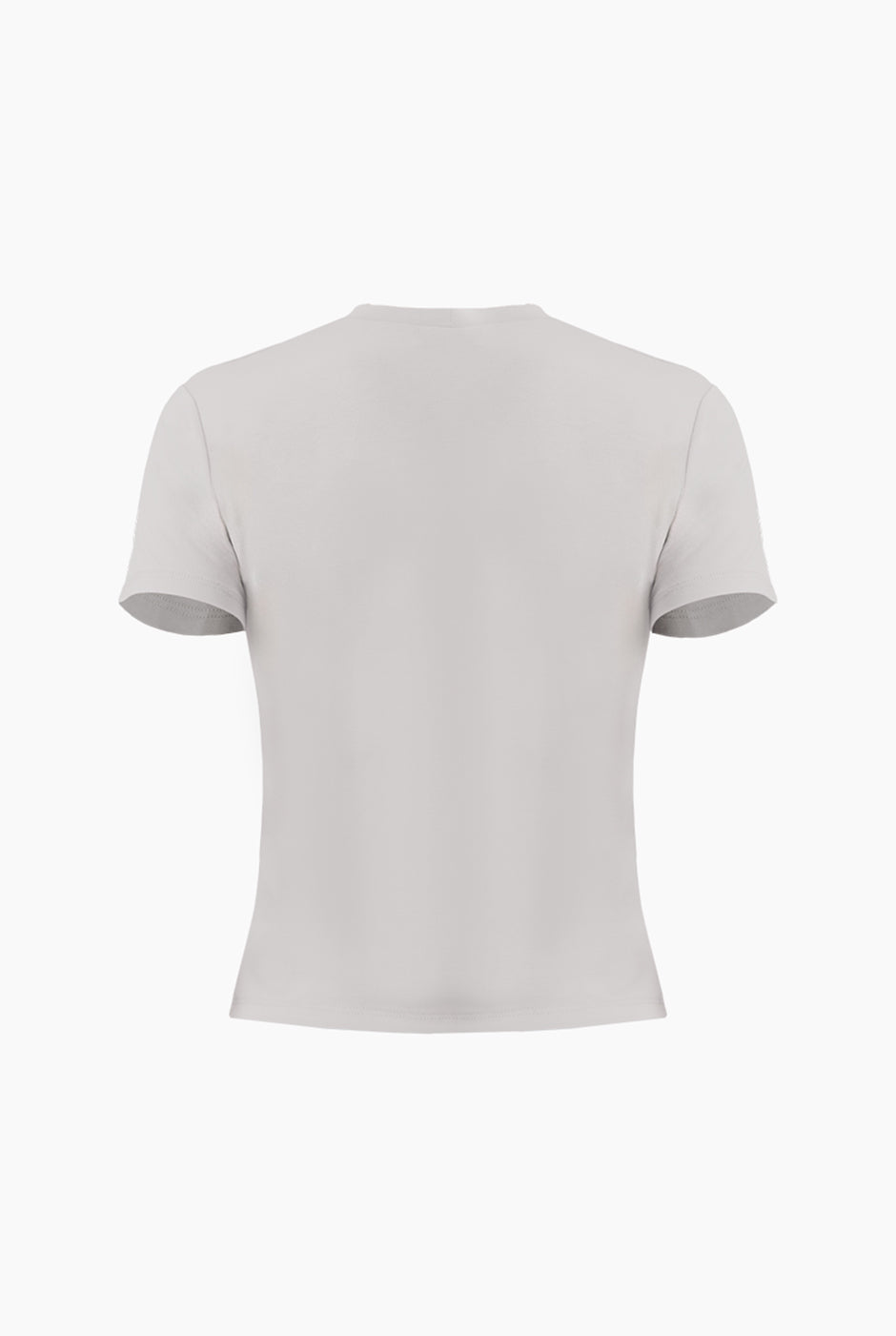 Playera basica recta manga corta